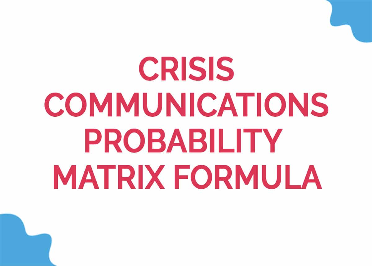 crisis comms matrix2