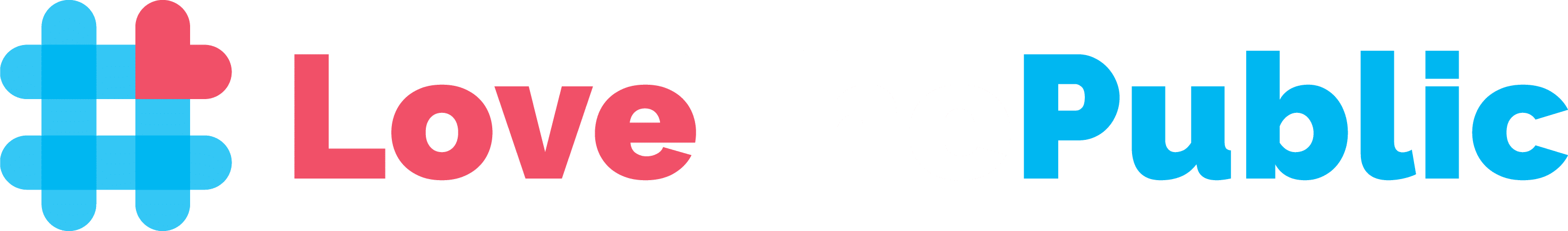 LoveThePublic Logo Inverted NoTag