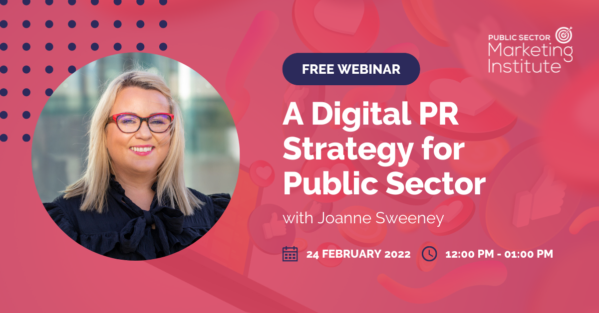 A Digital PR Strategy for Public Sector Webinar